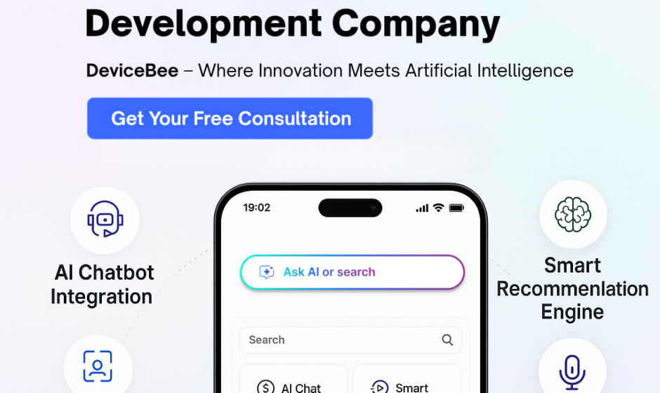 Top AI App Development Company in Dubai DeviceBee