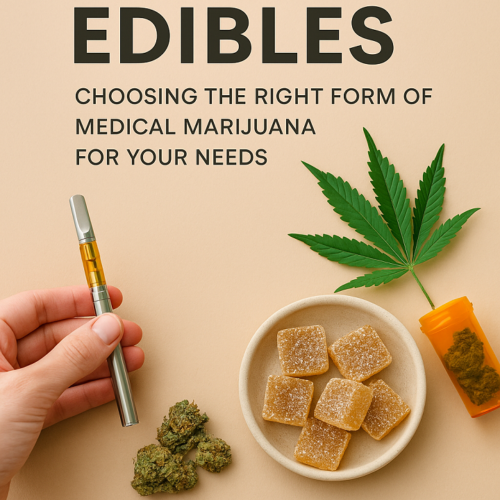 Inhalation vs Edibles: Choosing the Right Form of Medical Marijuana for Your Needs