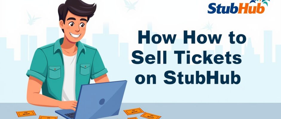 How to Sell Tickets on Stubhub,