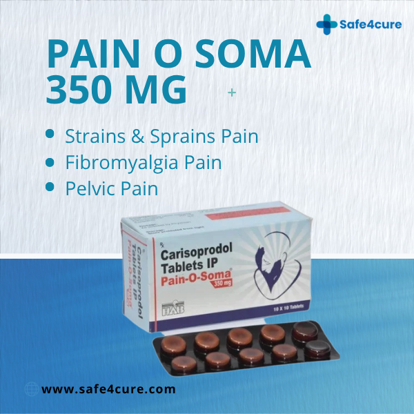 Back Strain Fast Relief With Pain O Soma 350mg