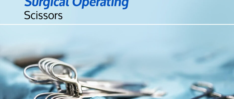 surgical operating scissors