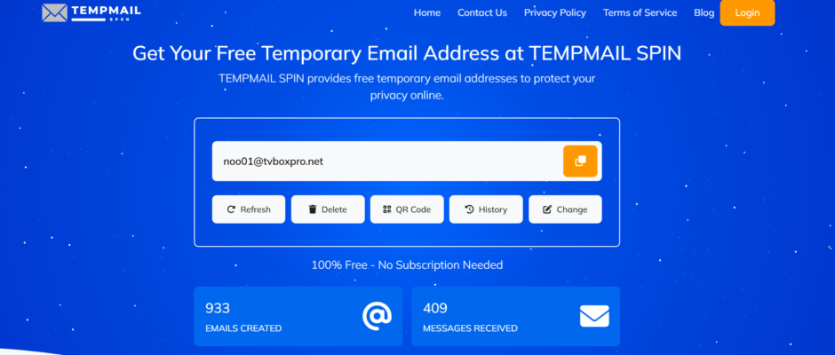 Temporary Email