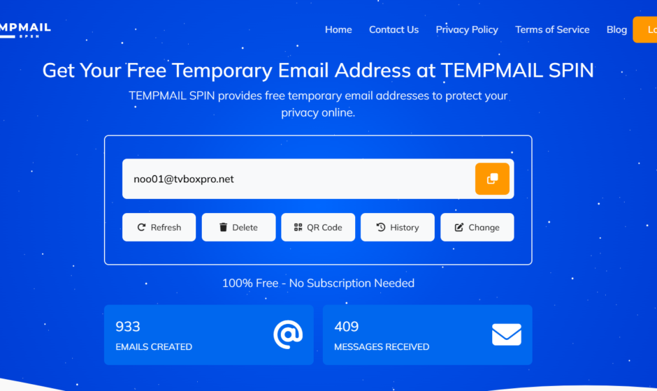 Temporary Email