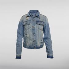 Pirates Dragon Distressed Trucker Jacket