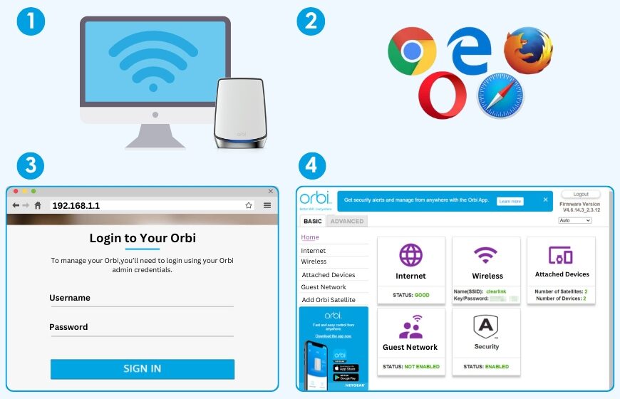 Orbi login