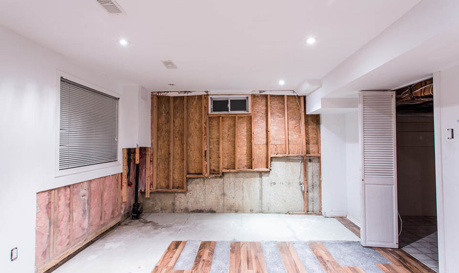 flood in basement