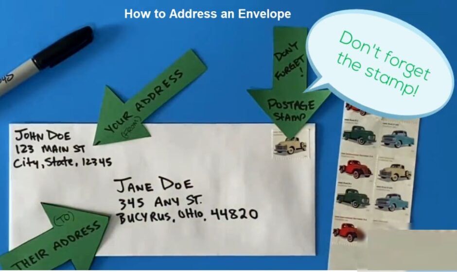 How to Address an Envelope (7 Steps Visual Guide)