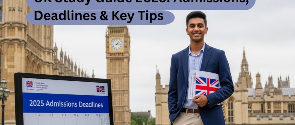 UK Study Guide 2025: Admissions, Deadlines & Key Tips