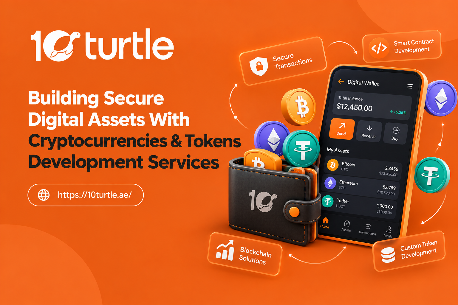 Building Secure Digital Assets With Cryptocurrencies & Tokens Development Services